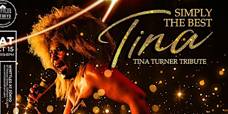 Simply The Best - Tina Turner Tribute with Full Live Band tickets