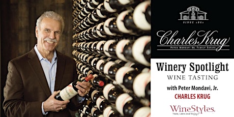 Charles Krug Wine Tasting Event