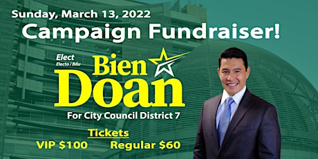 Fundraiser for Bien Doan for San Jose City Council