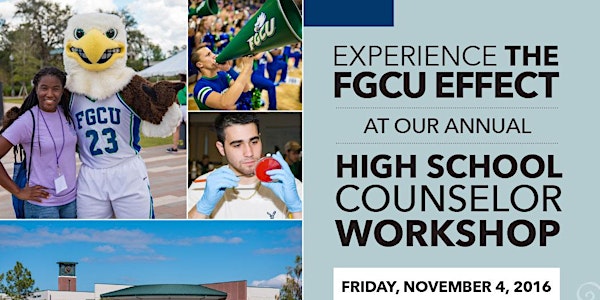 Annual High School Counselor Workshop hosted by FGCU Undergraduate Admissions