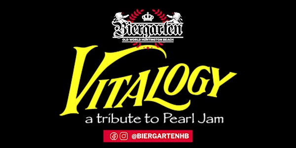 The Biergarten Presents VITALOGY! with Faux Fighters