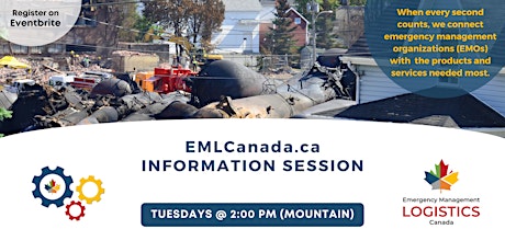 Emergency Management Logistics Canada - Weekly Information Session tickets