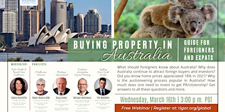 Buying Property in Australia - Guide for Foreigners and Expats primary image