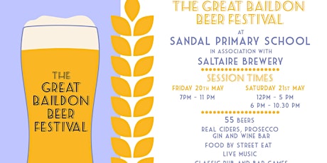 The Great Baildon Beer Festival tickets