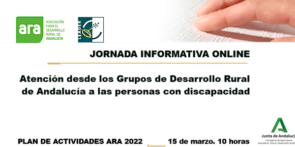 JORNADA INFORMATIVA ONLINE: ATENCIÓN A LAS PERSONAS CON DISCAPACIDAD