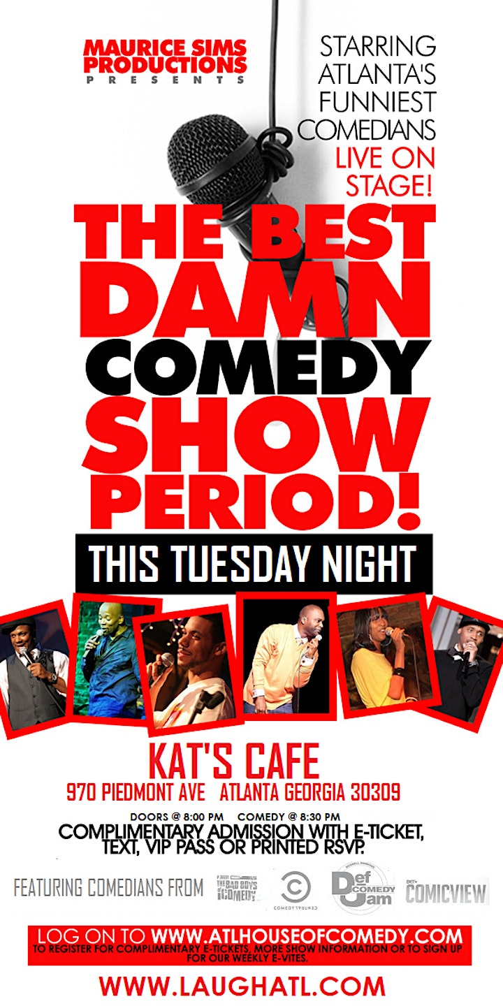 The Best Damn Comedy Show Period at Kats Cafe image