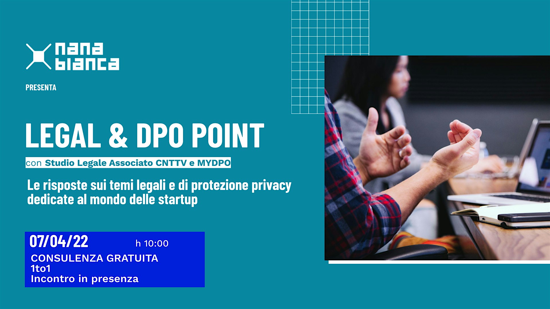 Legal & DPO Point: sportello di consulenza legale e protezione dati