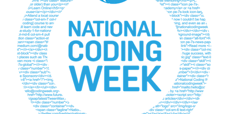 National Coding Week - C5 Careers in Coding primary image