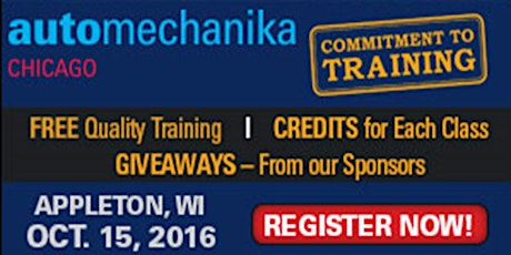Commitment To Training - Fox Valley Event primary image