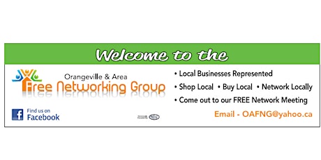 Orangeville and Area Free Networking Group October primary image