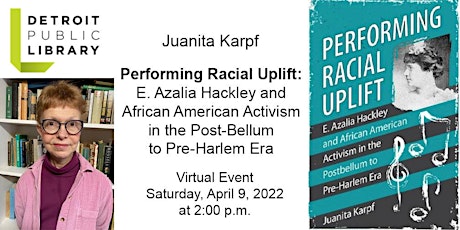 Detroit Public Library Author Series Presents: Juanita Karpf