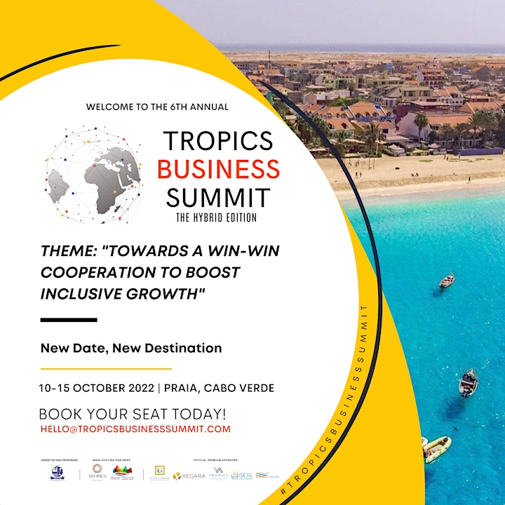 6th Annual TROPICS BUSINESS SUMMIT | Praia, Cabo Verde 2022 image