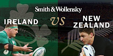 Ireland vs New Zealand Rugby Preview Event at Smith & Wollensky primary image