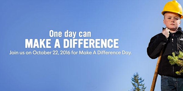 Make a Difference Day 2016