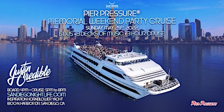 Pier Pressure San Diego Memorial Day Weekend Mega Yacht Party tickets
