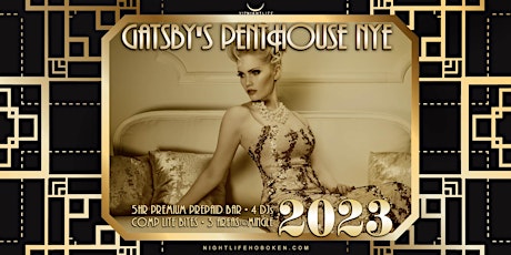 Hoboken New Year's Eve Party 2023 - Gatsby's Penthouse tickets
