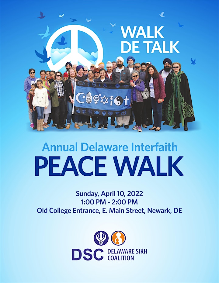Annual Delaware Interfaith Peace Walk image