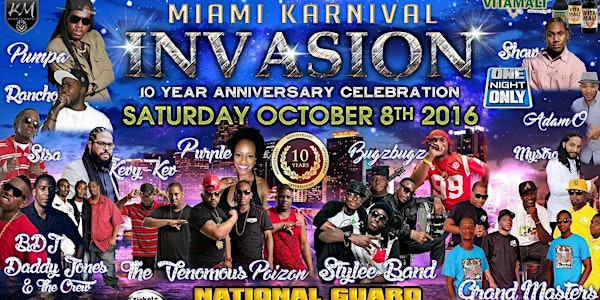 Miami Karnival Invasion 2016