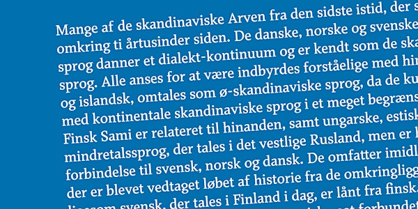 Type Talk: Trine Rask: Reading and writing a text