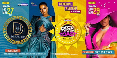 MEMORIAL WEEKEND IN NEW YORK- DRESS UP AND RISE & TOAST BREAKFAST PARTY primary image