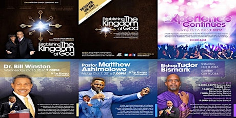 Rhema Canada Conference 2016 - Establishing The Kingdom of God primary image