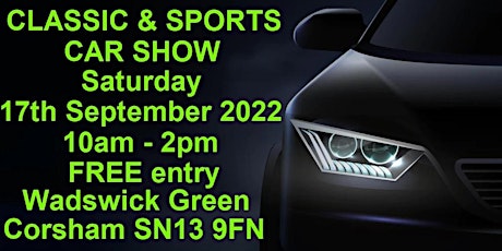 Wadswick Green Classic And Sports Car Show 2022 tickets
