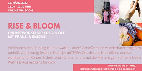 Yoga & Öle Workshop - Rise & Bloom