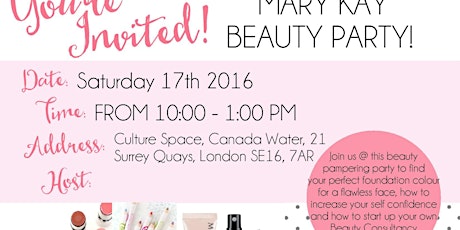 POSSIBILITY ARENA Mary Kay Beauty Party primary image