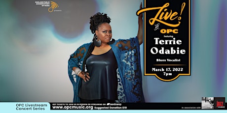 LIVE! at OPC - featuring Terrie Odabi, Blues Vocalist primary image