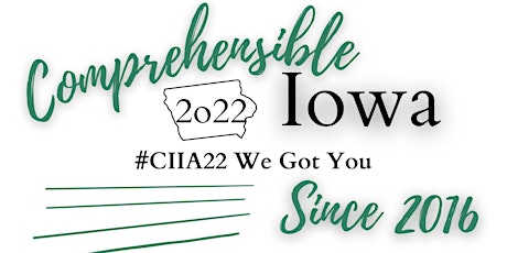 Compehensible Iowa in-person conference 2022 tickets