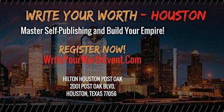 WRITE YOUR WORTH - Houston, Texas primary image