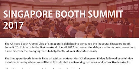 Singapore Booth Summit 2017 primary image