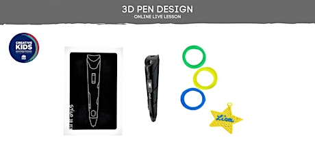 3D Pen Design Live Lesson by Craft Kids tickets
