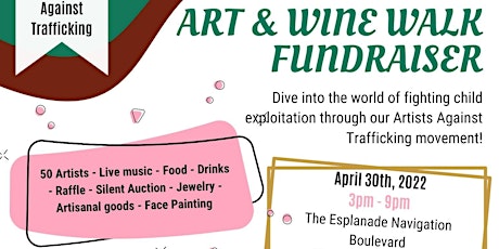 Art & Wine Walk Fundraiser in April primary image