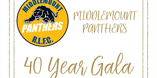 Middlemount Panthers 40 year Gala