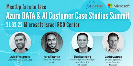 Azure DATA & AI Customer Case Studies Summit primary image