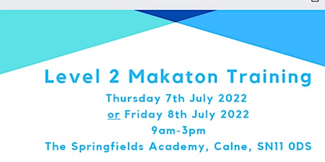 Level 2 Makaton Training tickets