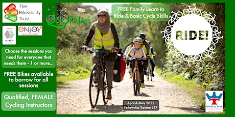 Family Learn to Ride & Basic Cycle Skills (Tuesday Afternoon!) tickets