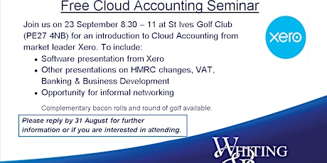 FREE Cloud Accounting Seminar primary image