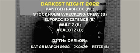 Imagem principal do evento Darkest Night 2022