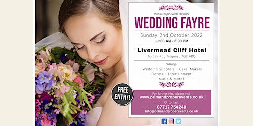 Wedding Fayre, Livermead Cliff Hotel, Torquay
