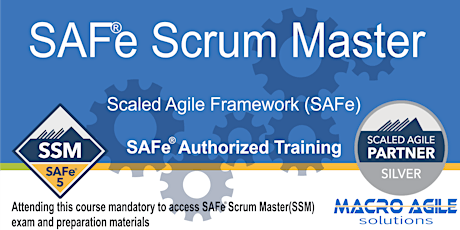 SAFe® Scrum Master with SAFe® 5.1 Scrum Master Certification-Virtual