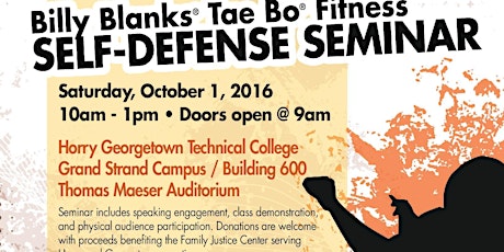 SELF DEFENSE SEMINAR with BILLY BLANKS® primary image