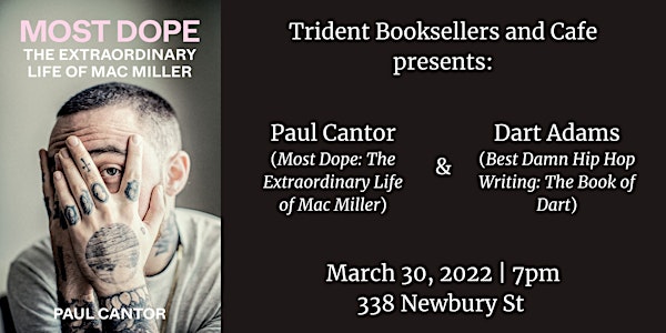 Meet the Author: Most Dope: The Extraordinary Life of Mac Miller