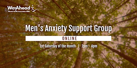 Men's anxiety online support group Tickets