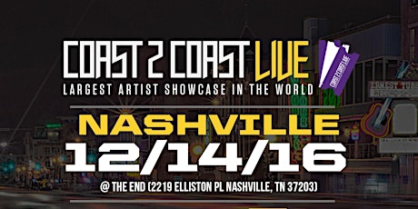 Coast 2 Coast LIVE | Nashville Edition 12/14/16 primary image