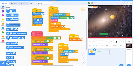 Design and code a game with Scratch primary image
