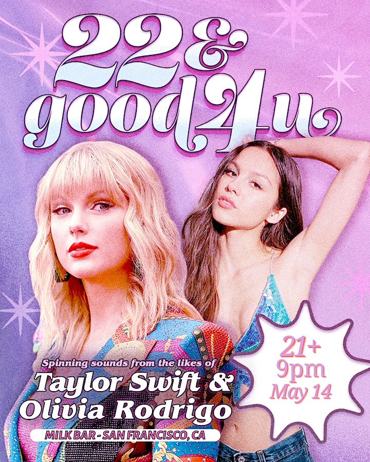 22 & good 4 u! ~~ A Taylor Swift vs. Olivia Rodrigo DANCE Party image