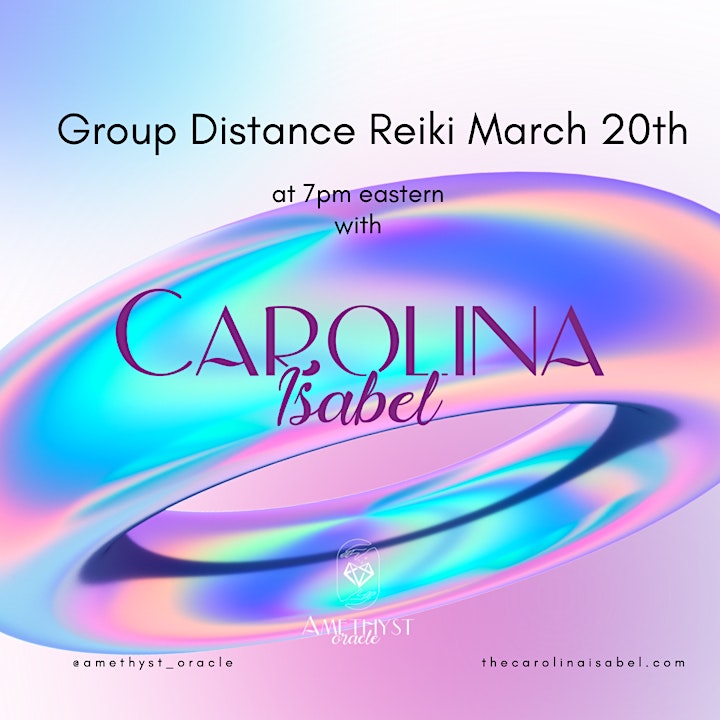 Online Group Distance Reiki Healing Session image