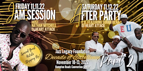 LATE NIGHT Friday Jam Session & Saturday After Party-E.U. Feat. Sugar Bear tickets